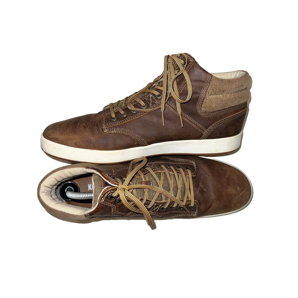 Kodiak  Argus Mid Cut Sneakers Brown Leather Men's Sz 12 Skateboard Streetwear